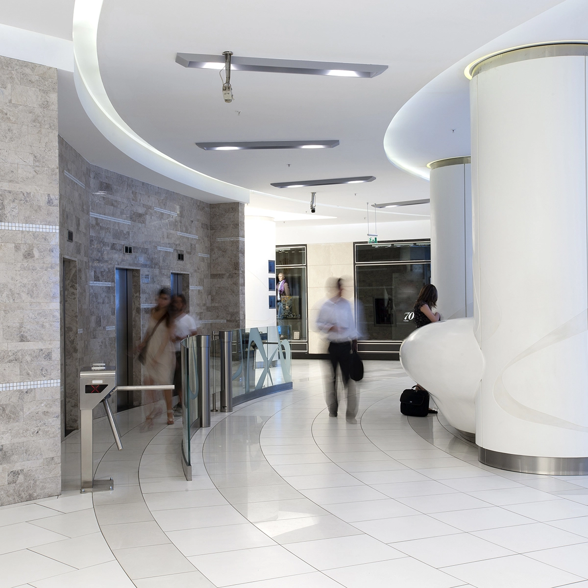 Interior of a building