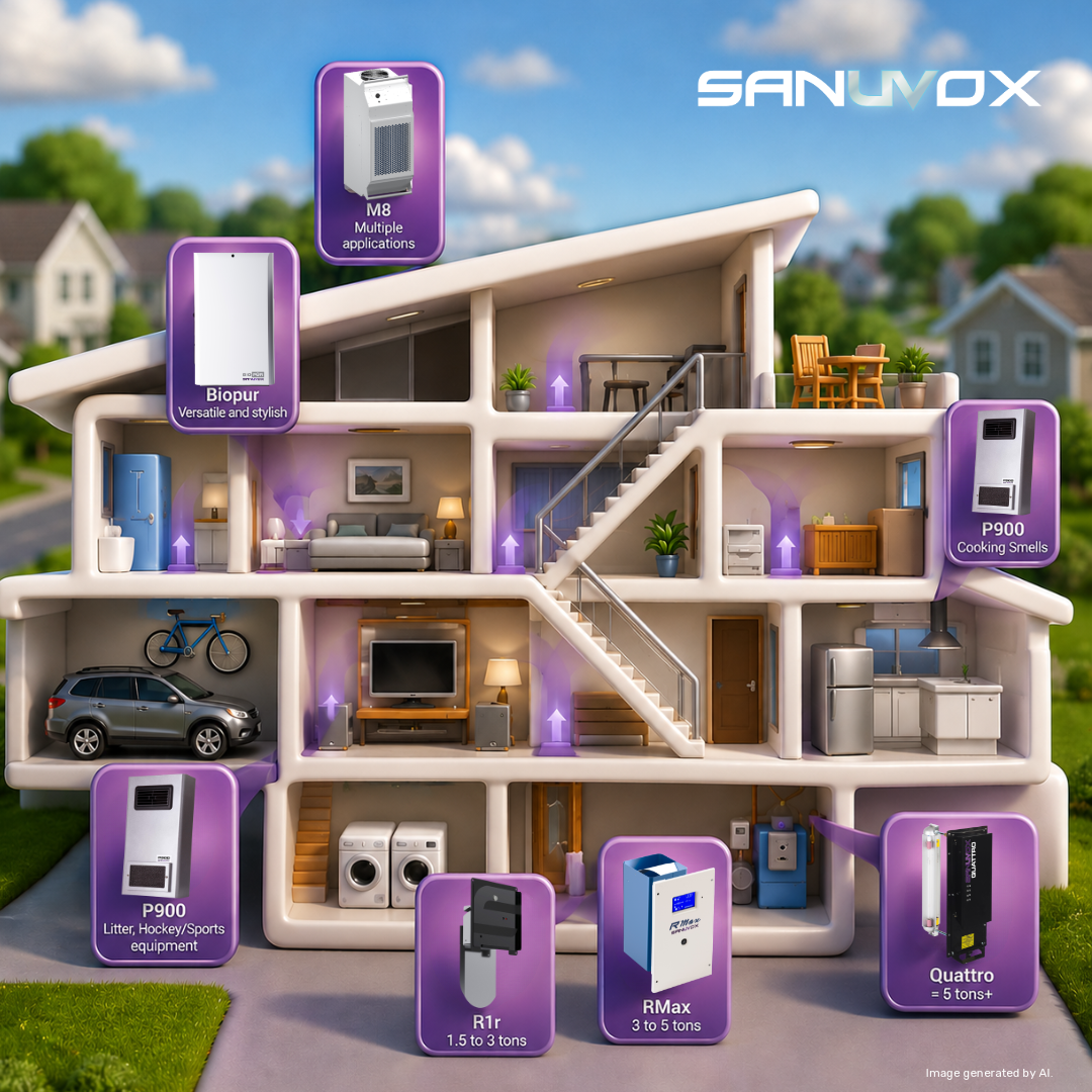 What size air Purifier do i need for my house?
